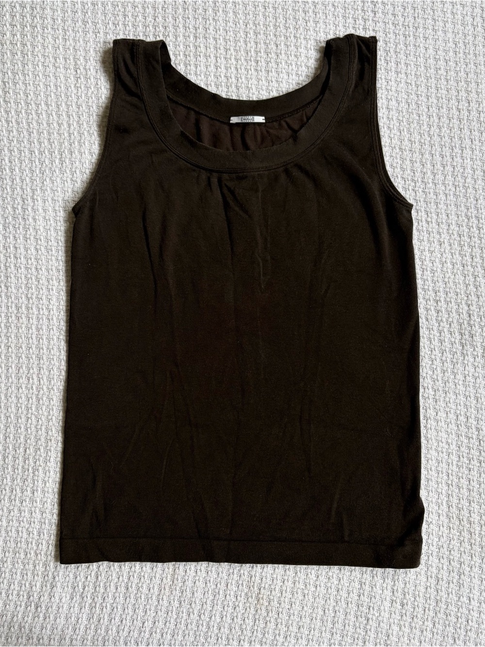 Wolford Chocolate Brown Basic Tank Top Size Women’s Medium